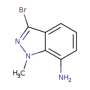 3-bromo-1-methyl-1H-indazol-7-amine