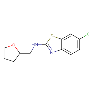 6-Chloro-N-(tetrahydrofuran-2-ylmethyl)-1,3-benzothiazol-2-amine