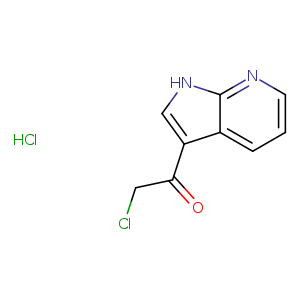2-Chloro-1-(1H-pyrrolo[2,3-b]pyridin-3-yl)ethanone hydrochloride