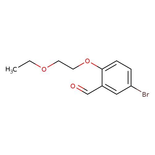 5-bromo-2-(2-ethoxyethoxy)benzaldehyde