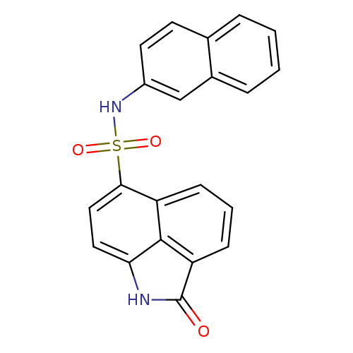 N-(Naphthalen-2-yl)-2-oxo-1,2-dihydrobenzo[cd]indole-6-sulfonamide