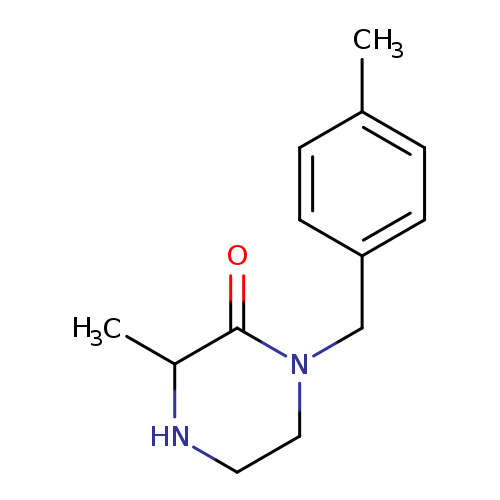 3-Methyl-1-(4-methylbenzyl)piperazin-2-one