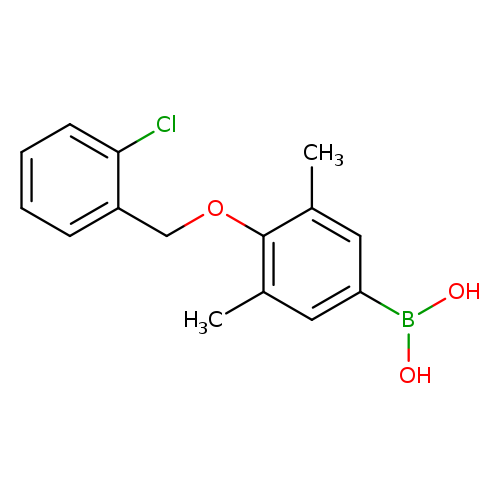 (4-((2-Chlorobenzyl)oxy)-3,5-dimethylphenyl)boronic acid