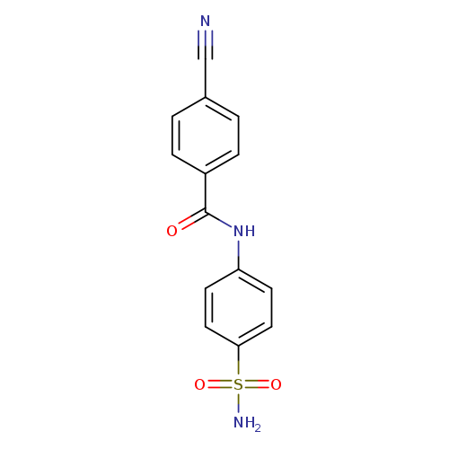 4-cyano-N-(4-sulfamoylphenyl)benzamide