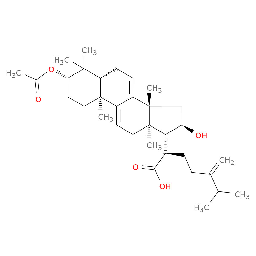 (3β,16α)-3-(Acetyloxy)-16-hydroxy-24-methylenelanosta-7,9(11)-dien-21-oic acid