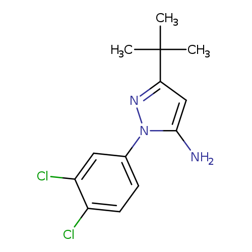 3-(tert-Butyl)-1-(3,4-dichlorophenyl)-1H-pyrazol-5-amine