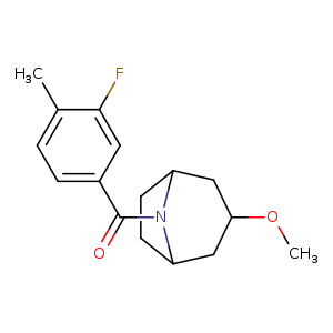 8-(3-fluoro-4-methylbenzoyl)-3-methoxy-8-azabicyclo[3.2.1]octane
