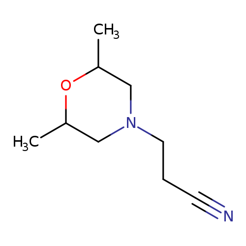 3-(2,6-Dimethylmorpholin-4-yl)propanenitrile
