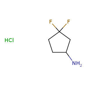 3,3-Difluorocyclopentan-1-amine hydrochloride