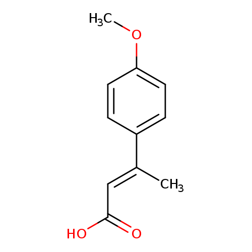 3-(4-methoxyphenyl)but-2-enoic acid