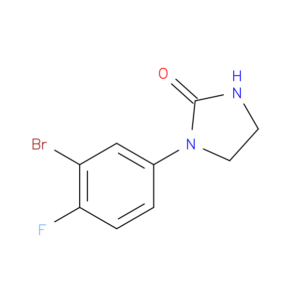 1-(3-Bromo-4-fluoro-phenyl)imidazolidin-2-one