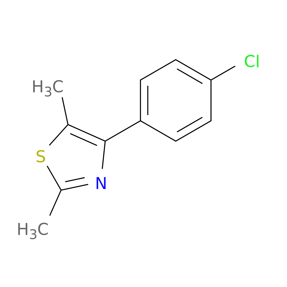 4-(4-Chlorophenyl)-2,5-dimethylthiazole
