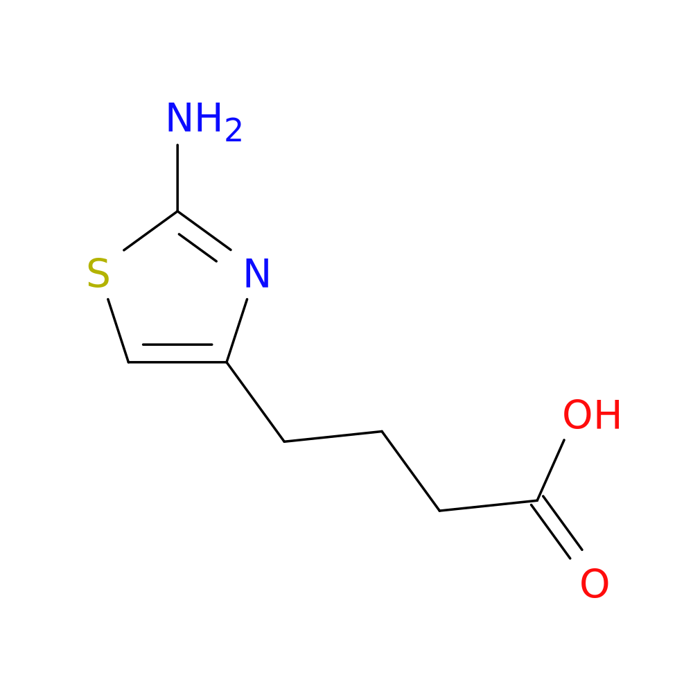 4-(2-amino-1,3-thiazol-4-yl)butanoic acid