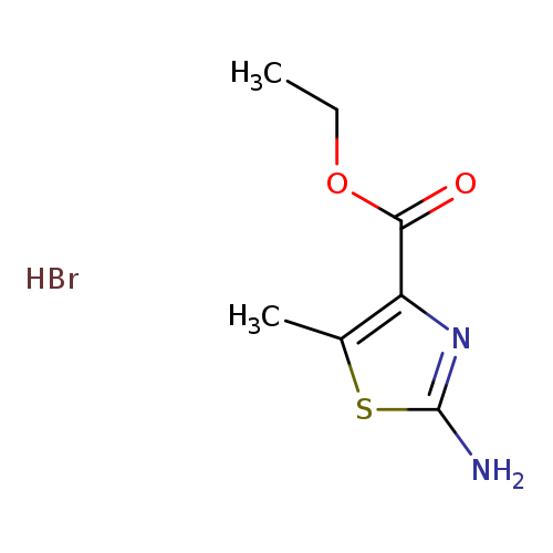 ethyl 2-amino-5-methyl-1,3-thiazole-4-carboxylate hydrobromide