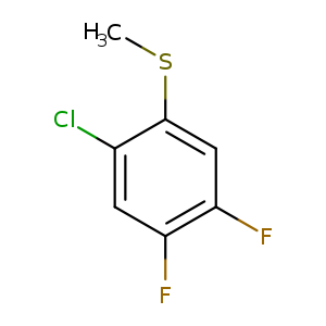 (2-Chloro-4,5-difluorophenyl)(methyl)sulfane