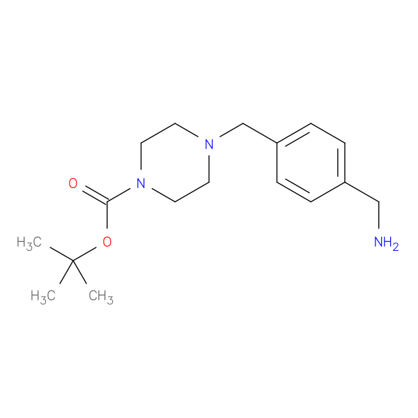 tert-Butyl 4-(4-(aminomethyl)benzyl)piperazine-1-carboxylate