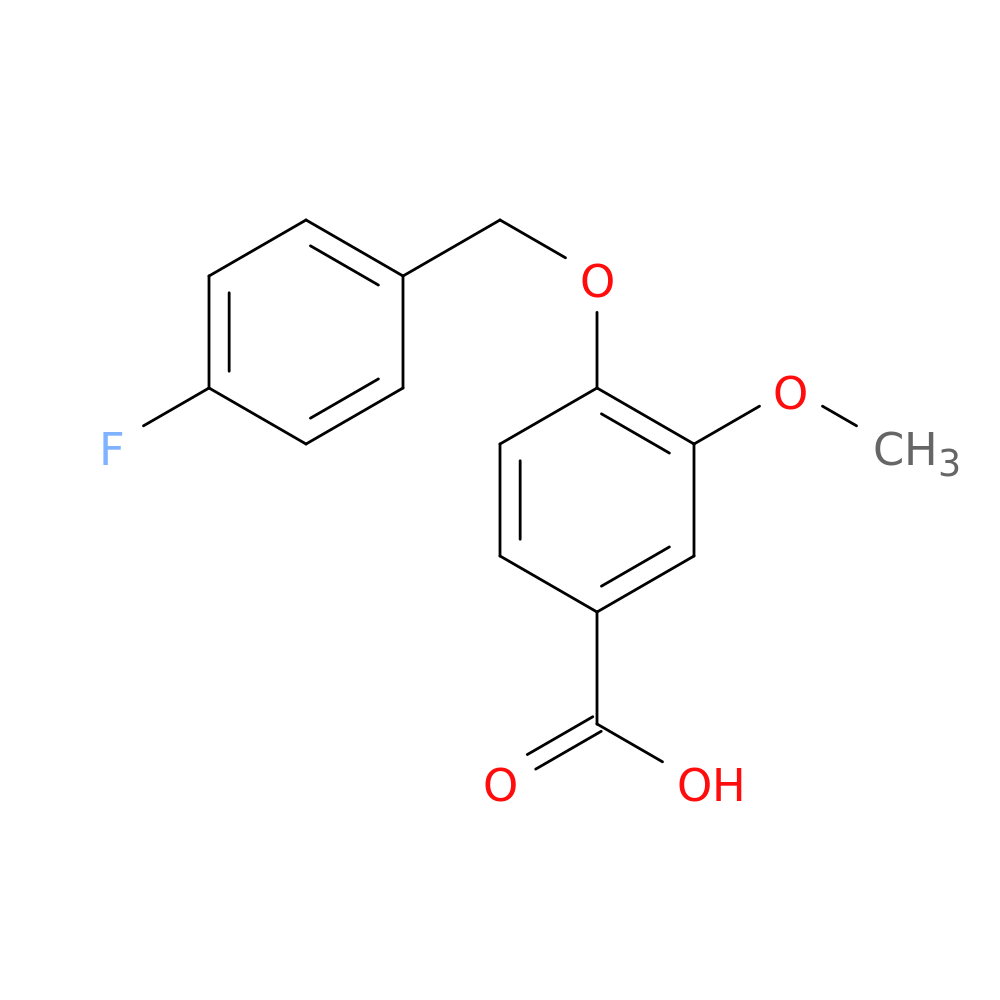 4-[(4-Fluorobenzyl)oxy]-3-methoxybenzoic acid