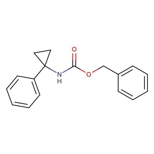 Carbamic acid, N-(1-phenylcyclopropyl)-, phenylmethyl ester