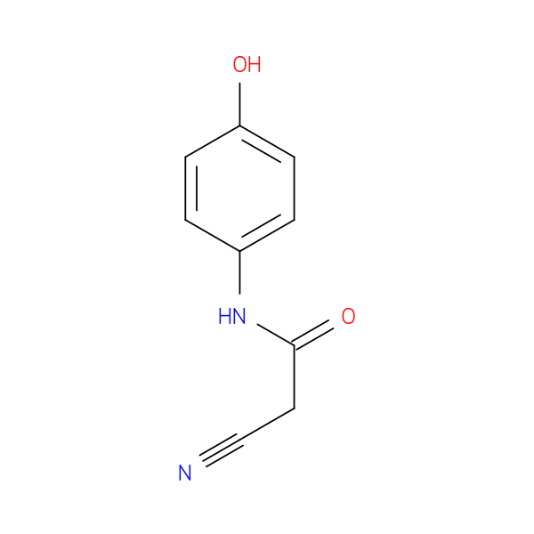 2-cyano-N-(4-hydroxyphenyl)acetamide