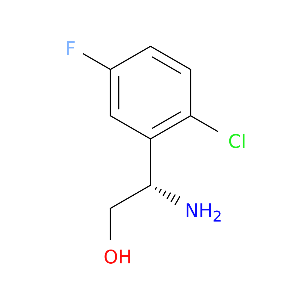 (2S)-2-Amino-2-(2-chloro-5-fluorophenyl)ethan-1-ol