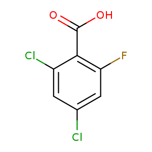 2,4-dichloro-6-fluorobenzoic acid