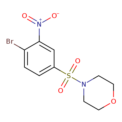 4-((4-Bromo-3-nitrophenyl)sulfonyl)morpholine