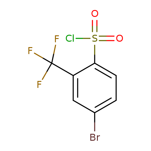 Benzenesulfonyl chloride, 4-bromo-2-(trifluoromethyl)-