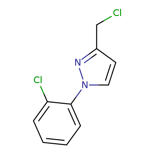 3-(chloromethyl)-1-(2-chlorophenyl)-1H-pyrazole