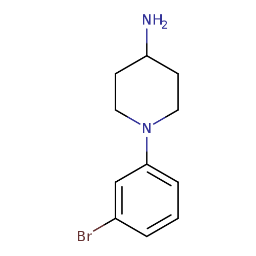 1-(3-Bromophenyl)piperidin-4-amine