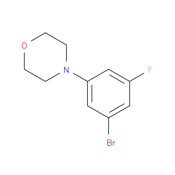 4-(3-Bromo-5-fluorophenyl)morpholine
