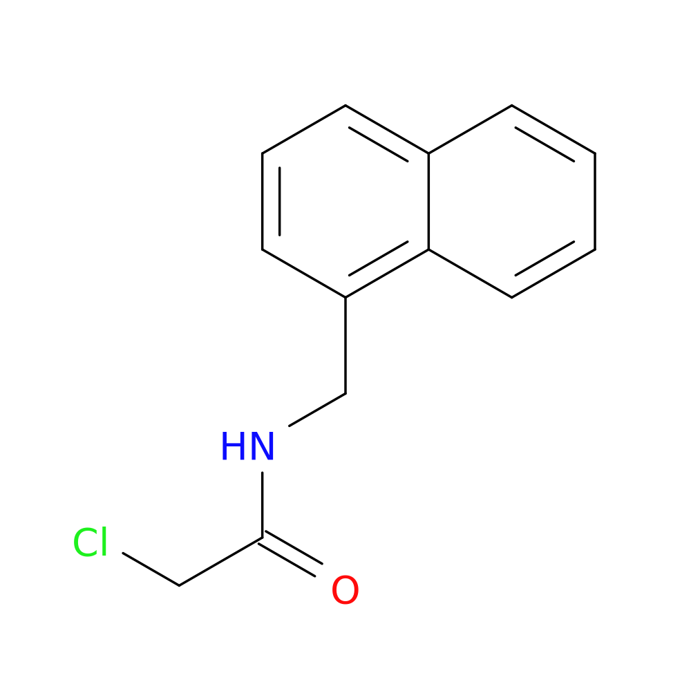 2-Chloro-N-(naphthalen-1-ylmethyl)acetamide