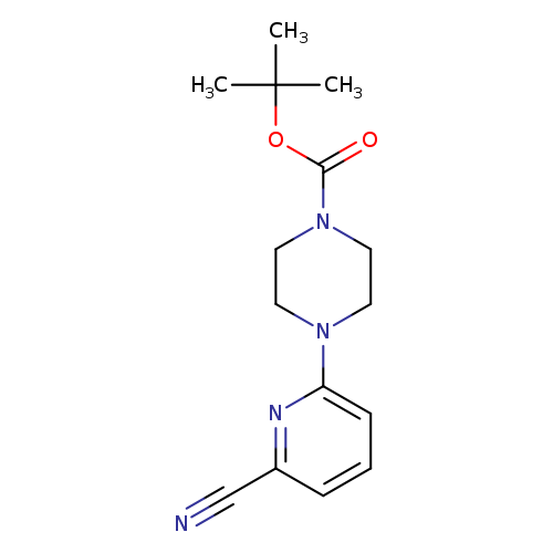 tert-butyl 4-(6-cyanopyridin-2-yl)piperazine-1-carboxylate