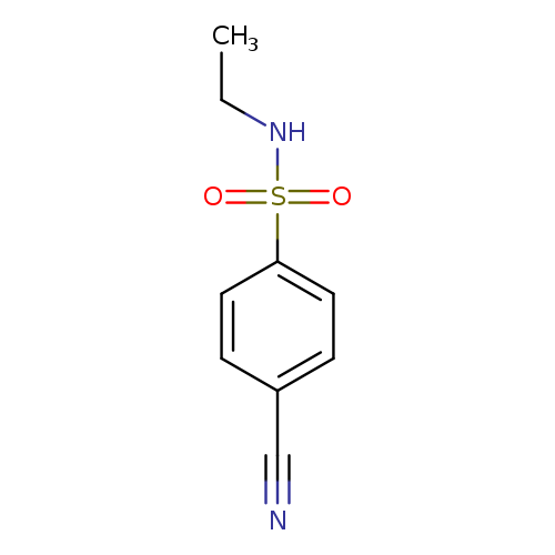 Benzenesulfonamide,4-cyano-N-ethyl-
