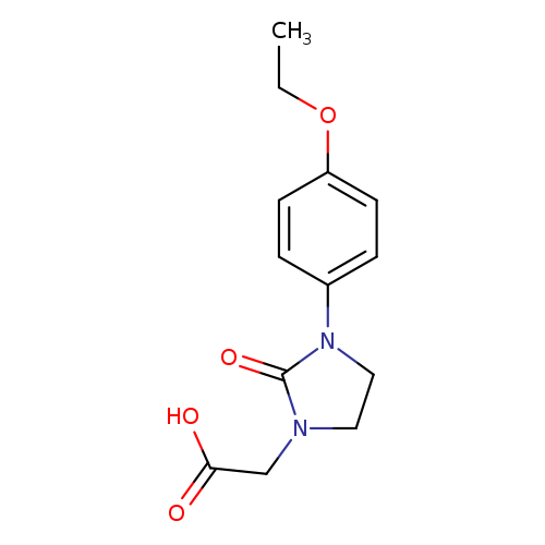 2-[3-(4-ethoxyphenyl)-2-oxoimidazolidin-1-yl]acetic acid