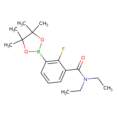 Benzamide, N,N-diethyl-2-fluoro-3-(4,4,5,5-tetramethyl-1,3,2-dioxaborolan-2-yl)-