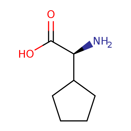 Cyclopentaneacetic acid, α-amino-, (αS)-