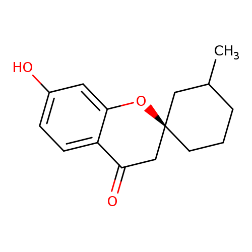 (2R)-7-Hydroxy-3'-methylspiro[chromene-2,1'-cyclohexan]-4(3h)-one