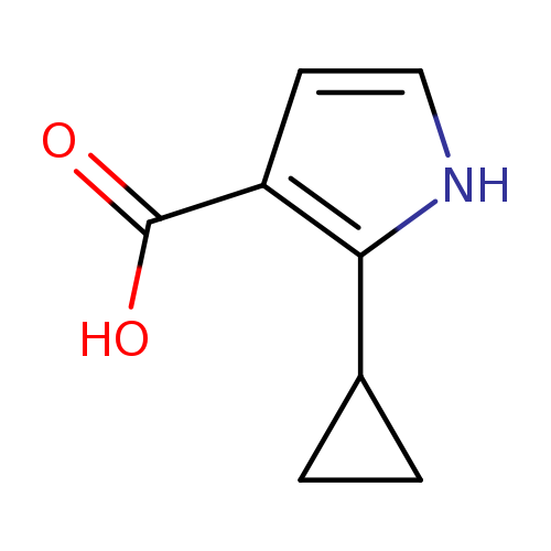 2-cyclopropyl-1H-pyrrole-3-carboxylic acid