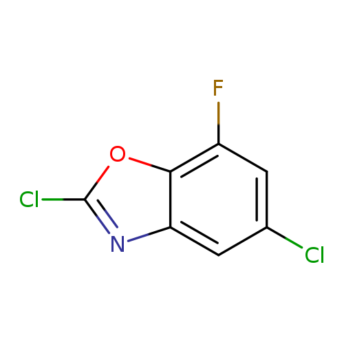 2,5-dichloro-7-fluoro-1,3-benzoxazole