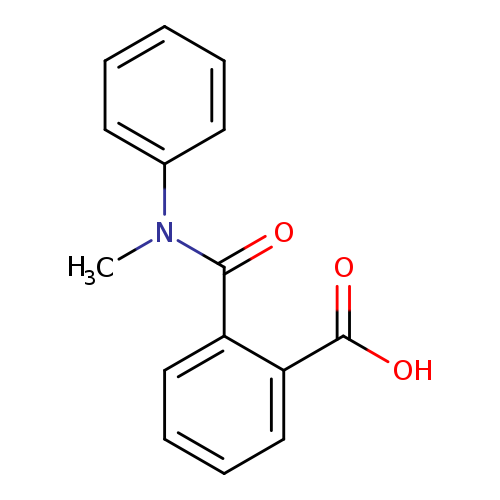 2-([Methyl(phenyl)amino]carbonyl)benzoic acid