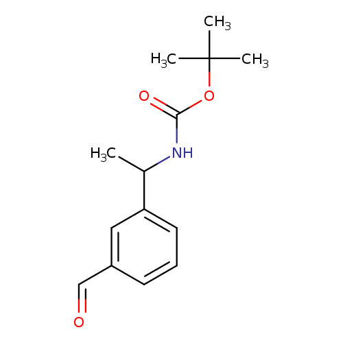 tert-butyl N-[1-(3-formylphenyl)ethyl]carbamate