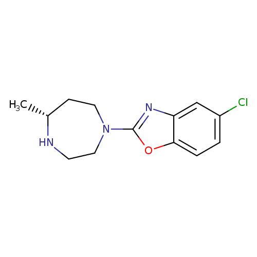 Benzoxazole, 5-chloro-2-[(5R)-hexahydro-5-methyl-1H-1,4-diazepin-1-yl]-