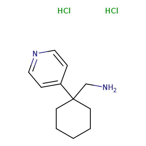 [1-(pyridin-4-yl)cyclohexyl]methanamine dihydrochloride