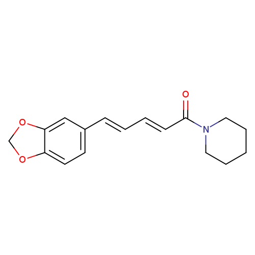 Piperidine, 1-[(2E,4E)-5-(1,3-benzodioxol-5-yl)-1-oxo-2,4-pentadienyl]-