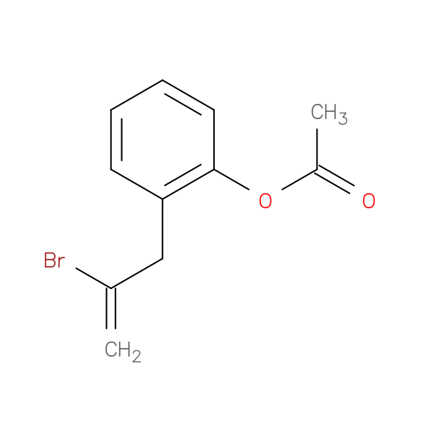 3-(2-Acetoxyphenyl)-2-bromo-1-propene