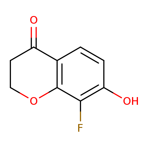 8-fluoro-7-hydroxy-3,4-dihydro-2H-1-benzopyran-4-one