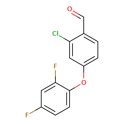 2-chloro-4-(2,4-difluorophenoxy)benzaldehyde