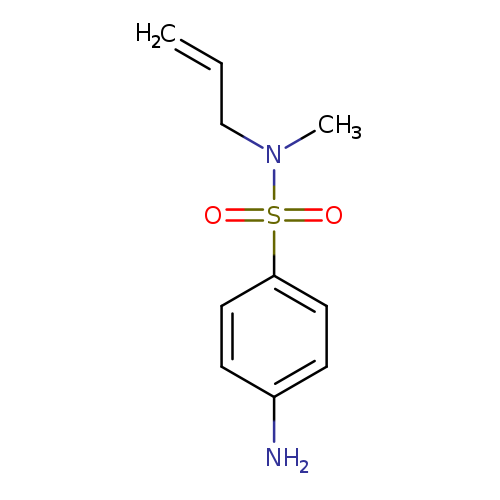4-amino-N-methyl-N-(prop-2-en-1-yl)benzene-1-sulfonamide