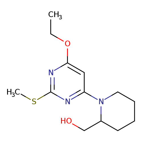 [1-(6-Ethoxy-2-methylsulfanyl-pyrimidin-4-yl)-piperidin-2-yl]-methanol
