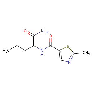 2-[(2-methyl-1,3-thiazol-5-yl)formamido]pentanamide